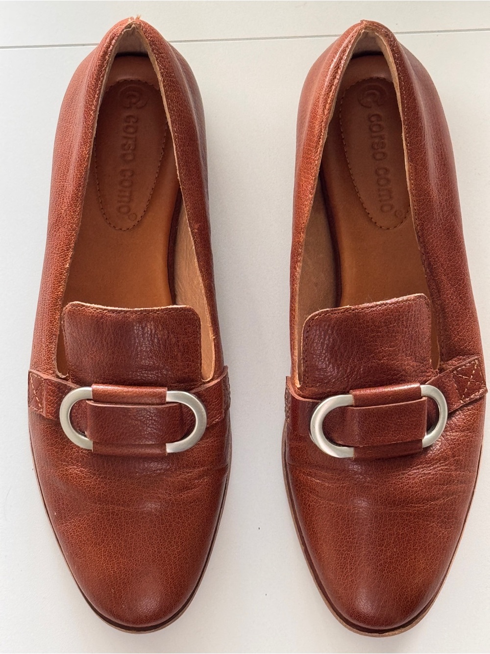 Corso Como Leather Loafers Women’s Size 6.5M